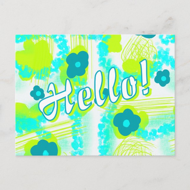 Cartão Postal Custom Vacation Photo Template Postcard (Frente)