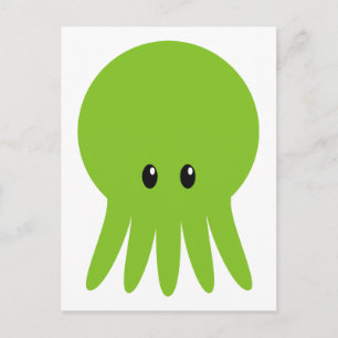 Cartão Postal Cute Cthulhu
