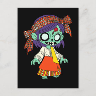 Cartão Postal Cute Filipino Zombie
