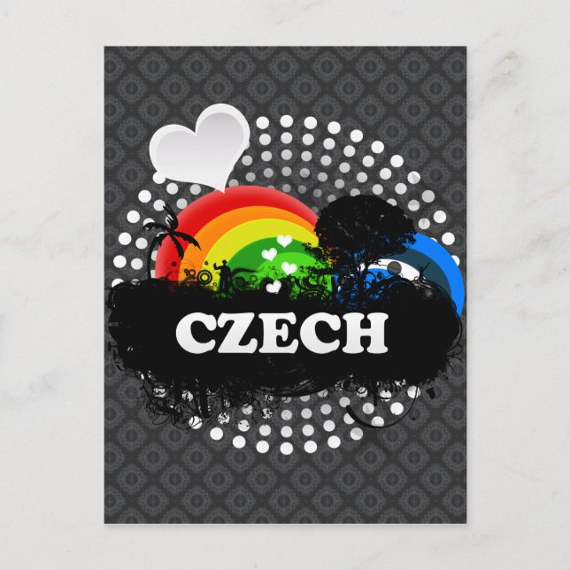 Cartão Postal Cute Fruty Czech (Frente)