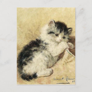 Cartão Postal Cute Kitten por Ronner