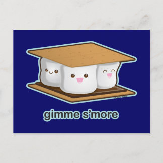 Cartão Postal Cute S'more