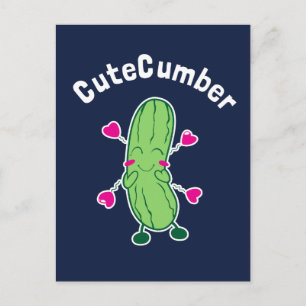 Cartão Postal CuteCumber