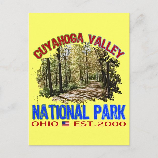 Cartão Postal Cuyahoga Valley National Park, Ohio (Frente)