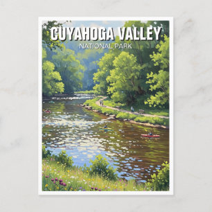 Cartão Postal Cuyahoga Valley National Park Viagem Ohio