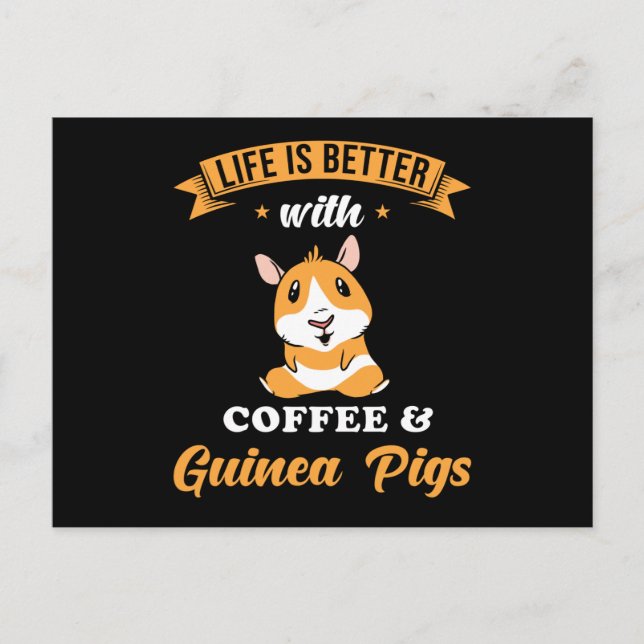 Cartão Postal Cuzinho-Suíno-guineense (Frente)