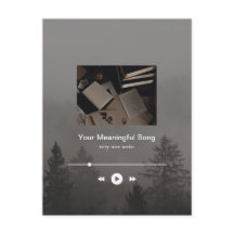 Cuztomizable moody Music Player Aesthetic