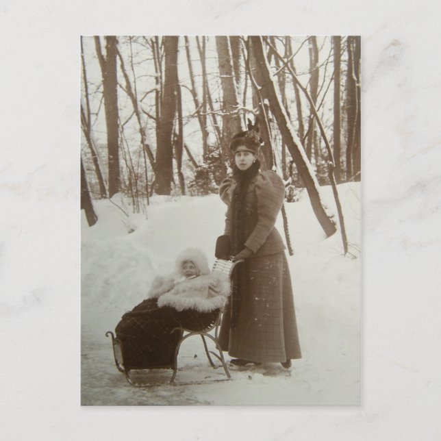 Cartão Postal Cyril Victoria Melita Grande Duquesa #011D (Frente)