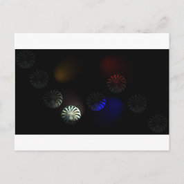 Cartão Postal Cystal Imager Colorido