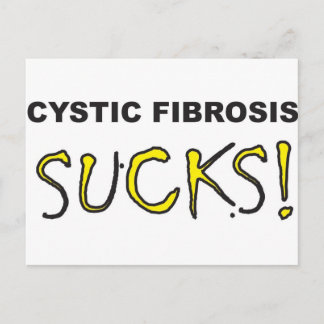 Cartão Postal Cystic Fibrosis Sucks.jpg