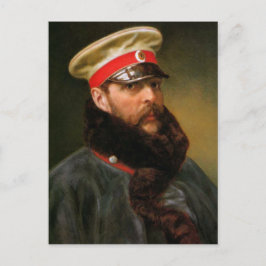 Cartão Postal czar russo Alexander II