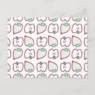 Cartão postal da Apple Strawberry