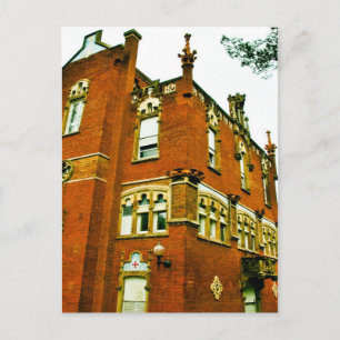 Cartão postal da arquitetura de Barcelona