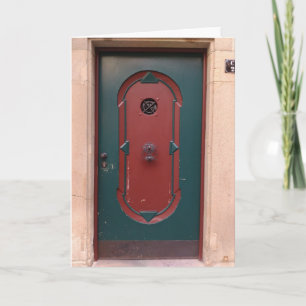 Cartão postal da Arquitetura de Porta