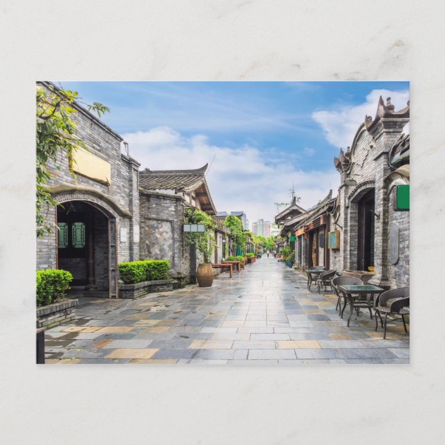 Cartão postal da Arquitetura Oriental (Frente)