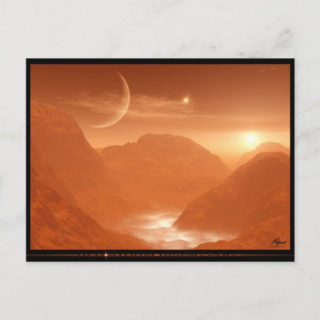 Cartão postal da ASCENSÃO RED STORM 2065 (Frente)