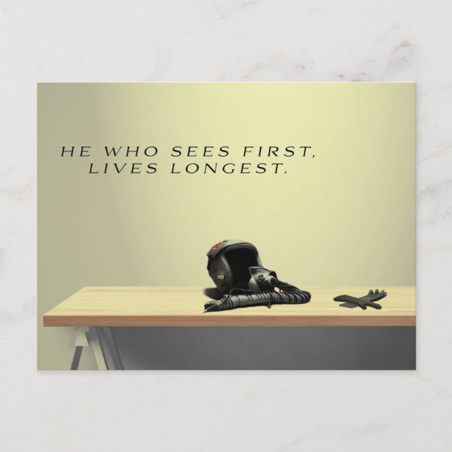 Cartão postal da aviação (Frente)