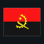 cartão postal da bandeira angola<br><div class="desc">cartão postal da bandeira angola</div>
