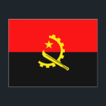 cartão postal da bandeira angola<br><div class="desc">cartão postal da bandeira angola</div>