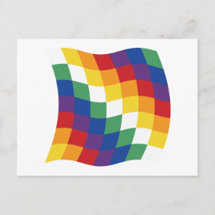Cartão Postal da Bandeira Aymara