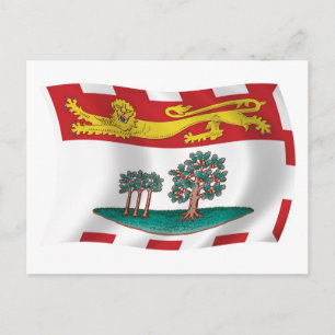 Cartão Postal da Bandeira da Ilha do Príncipe Edua