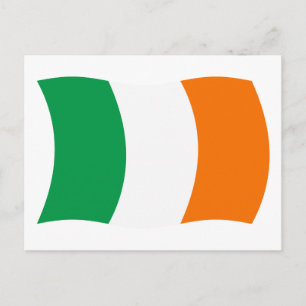 Cartão Postal da Bandeira da Irlanda