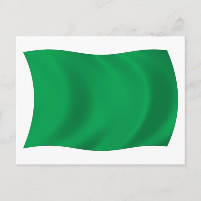 Cartão Postal da Bandeira da Líbia (Frente)