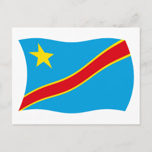 Cartão Postal da Bandeira da República Democrática