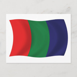 Cartão Postal da Bandeira de Marte