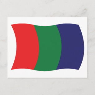 Cartão Postal da Bandeira de Marte