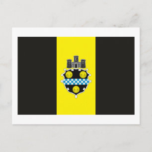 Cartão postal da bandeira de Pittsburgh