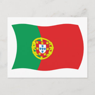 Cartão Postal da Bandeira de Portugal