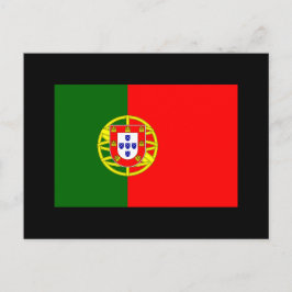 Cartão postal da Bandeira de Portugal