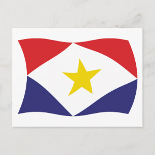 Cartão Postal da Bandeira de Saba