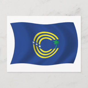 Cartão Postal da Bandeira de Tokelau