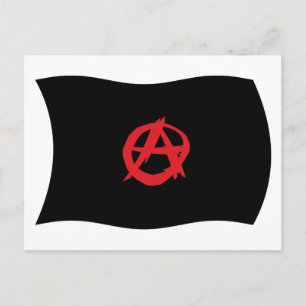 Cartão Postal da Bandeira do Movimento Anarquista