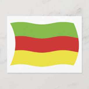 Cartão Postal da Bandeira do Povo Bodos