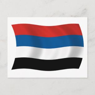 Cartão Postal da Bandeira dos Povos Indígenas da C