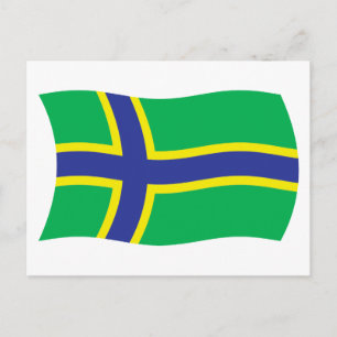 Cartão Postal da Bandeira dos Vepsianos