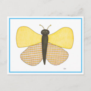 Cartão postal da Borboleta Alegre