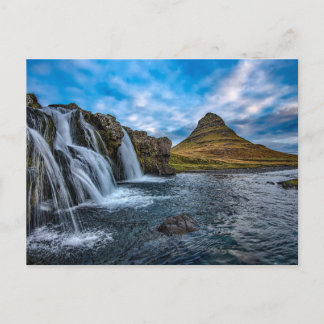 Cartão Postal da Cachoeira da Islândia