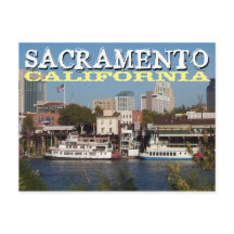 Cartão postal da Califórnia Sacramento