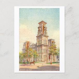 Cartão postal da Câmara Municipal de Ottawa Vintag
