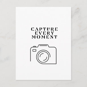 Cartão postal da câmera