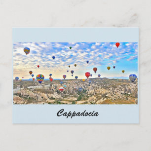 cartão postal da Capadócia