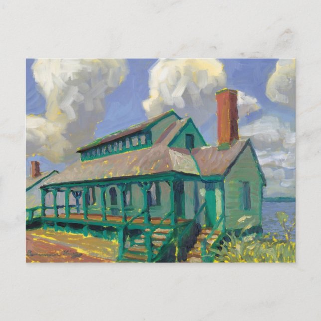 Cartão postal da Casa de Refúgio (Frente)