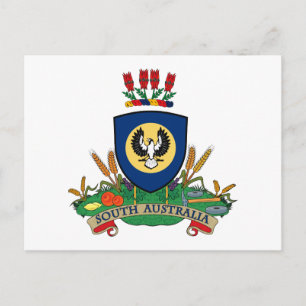 Cartão postal da Casaco de Armas da Austrália do