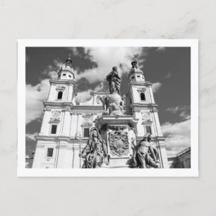Cartão postal da Catedral de Salzburgo
