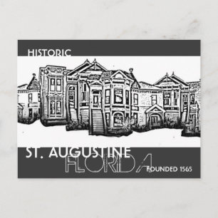 Cartão postal da cidade antiga histórica de St. Au