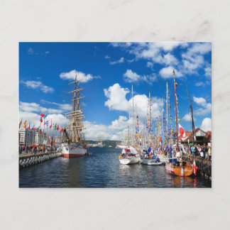 Cartão postal da cidade de Bergen